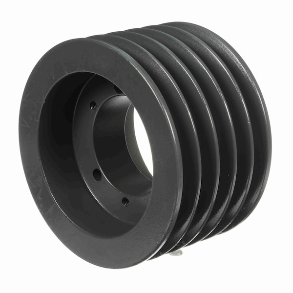 5 Groove Cast Iron Bushed Bore Multiple Sheave, 55V630SK
